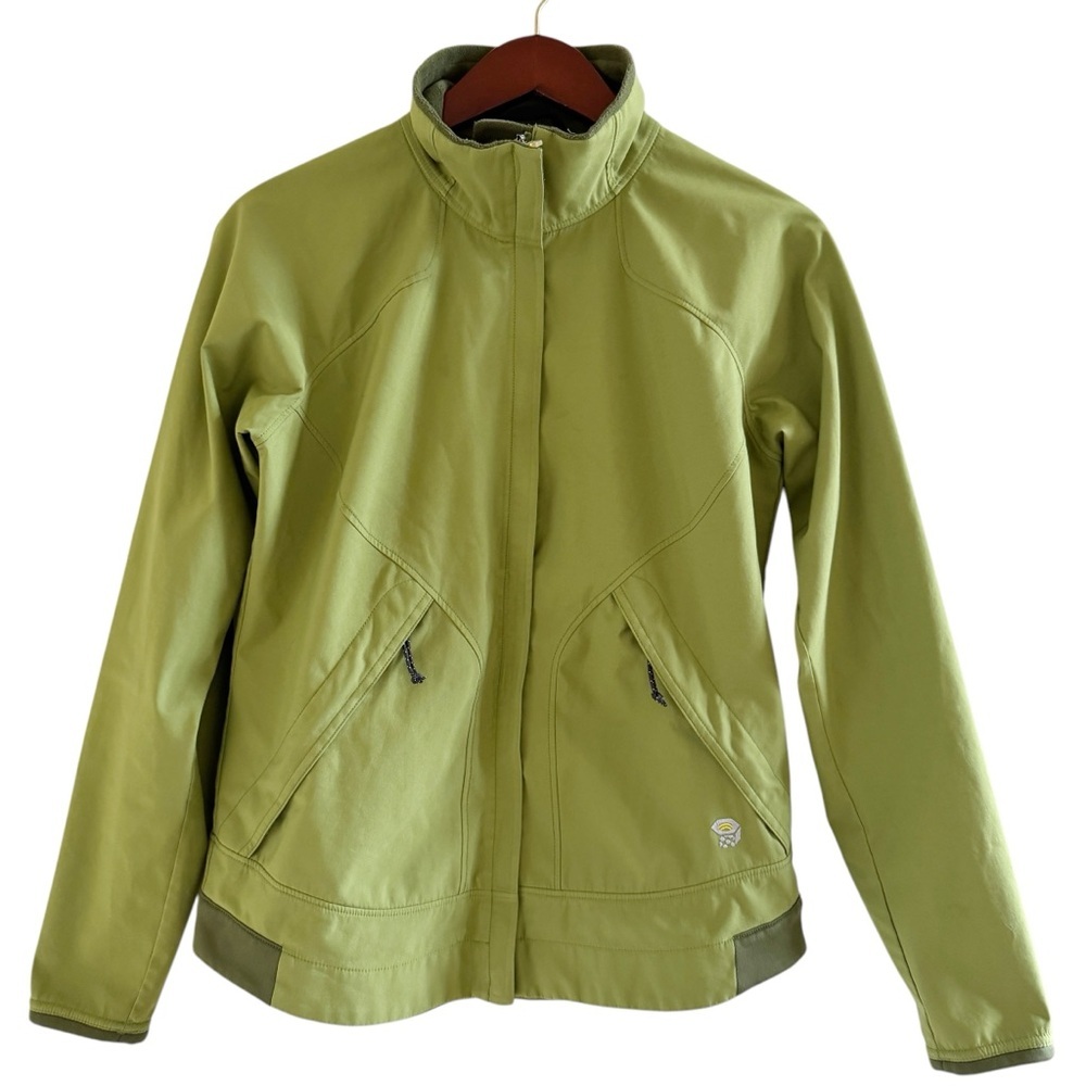 MOUNTAIN HARDWEAR Windstopper Weather Resistant Zip Front Jacket Size Medium